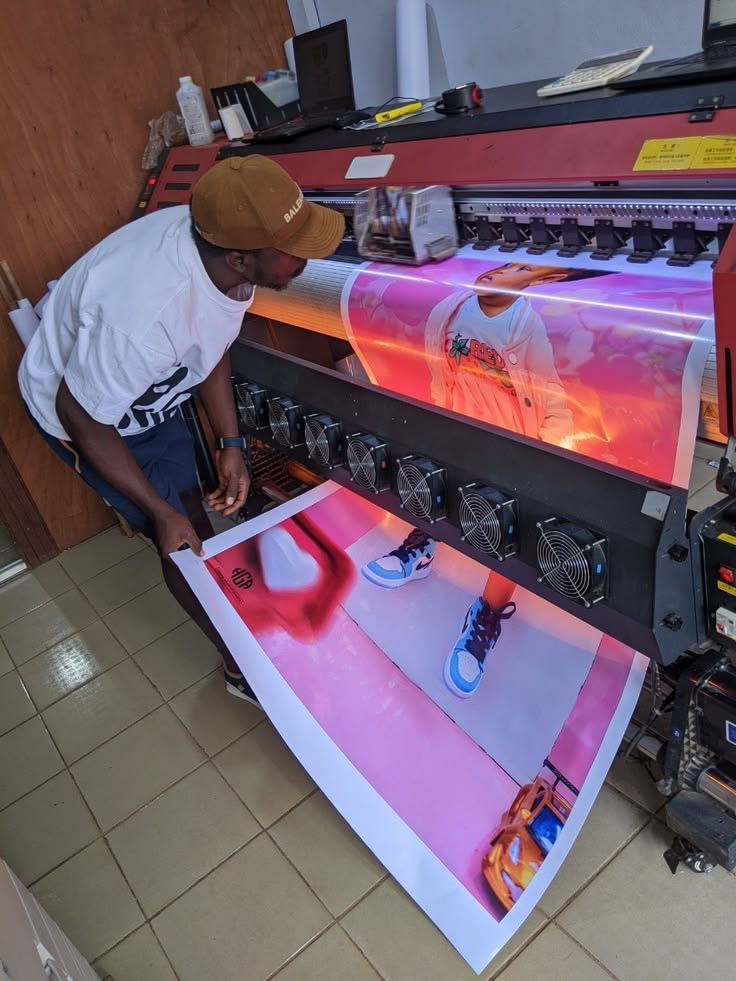 Commercial Print Shop Setup